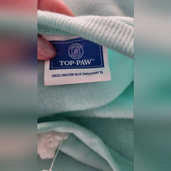 Top Paw Unicorn Dog Sweater - Size XL - Picture 4 of 9